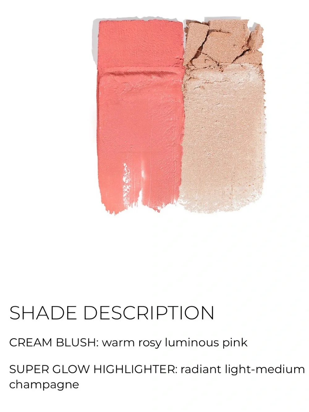 NATASHA DENONA ROSE Cream Cheek Blush Highlighter Duo Compact Palette